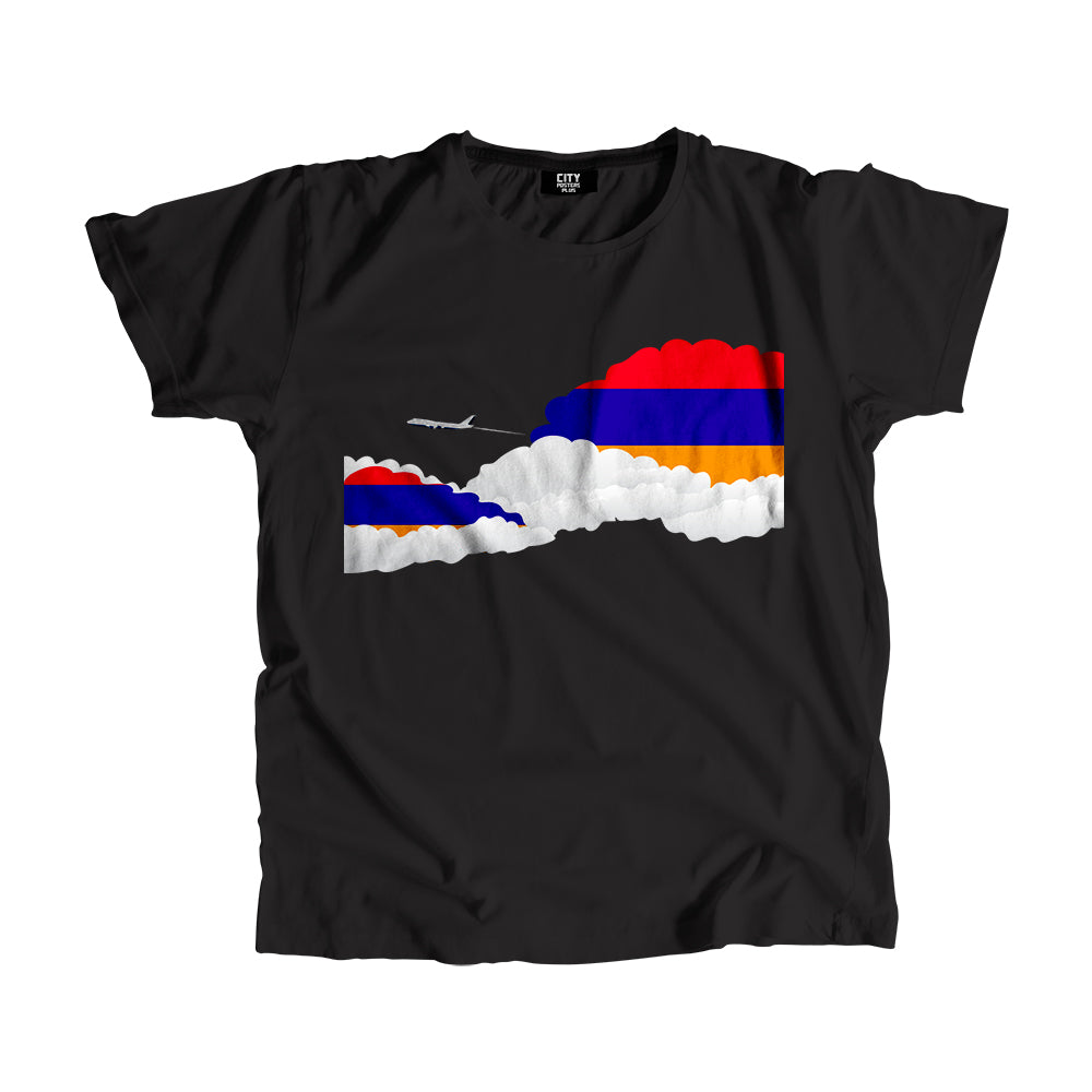 Armenia Day Clouds Men Unisex T-Shirt | Travel & Country Graphic Cotton Tee