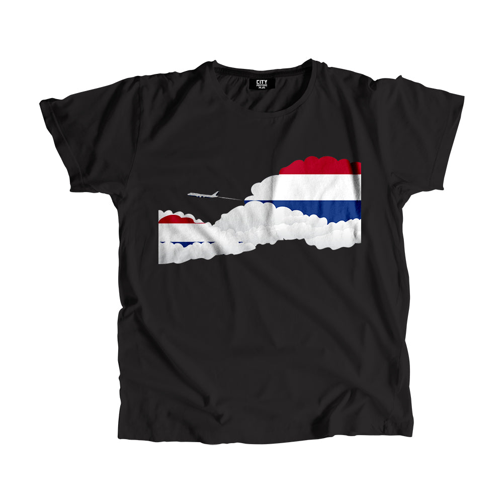 Netherlands Day Clouds Men Unisex T-Shirt | Travel & Country Graphic Cotton Tee