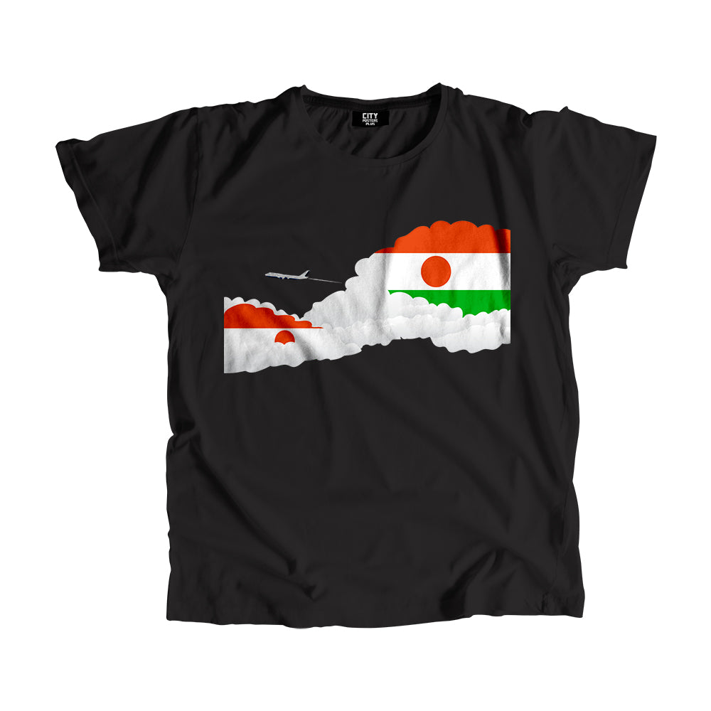 Niger Day Clouds Men Unisex T-Shirt | Travel & Country Graphic Cotton Tee