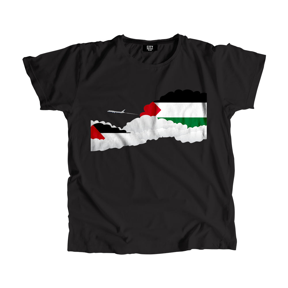 Palestine Day Clouds Men Unisex T-Shirt | Travel & Country Graphic Cotton Tee