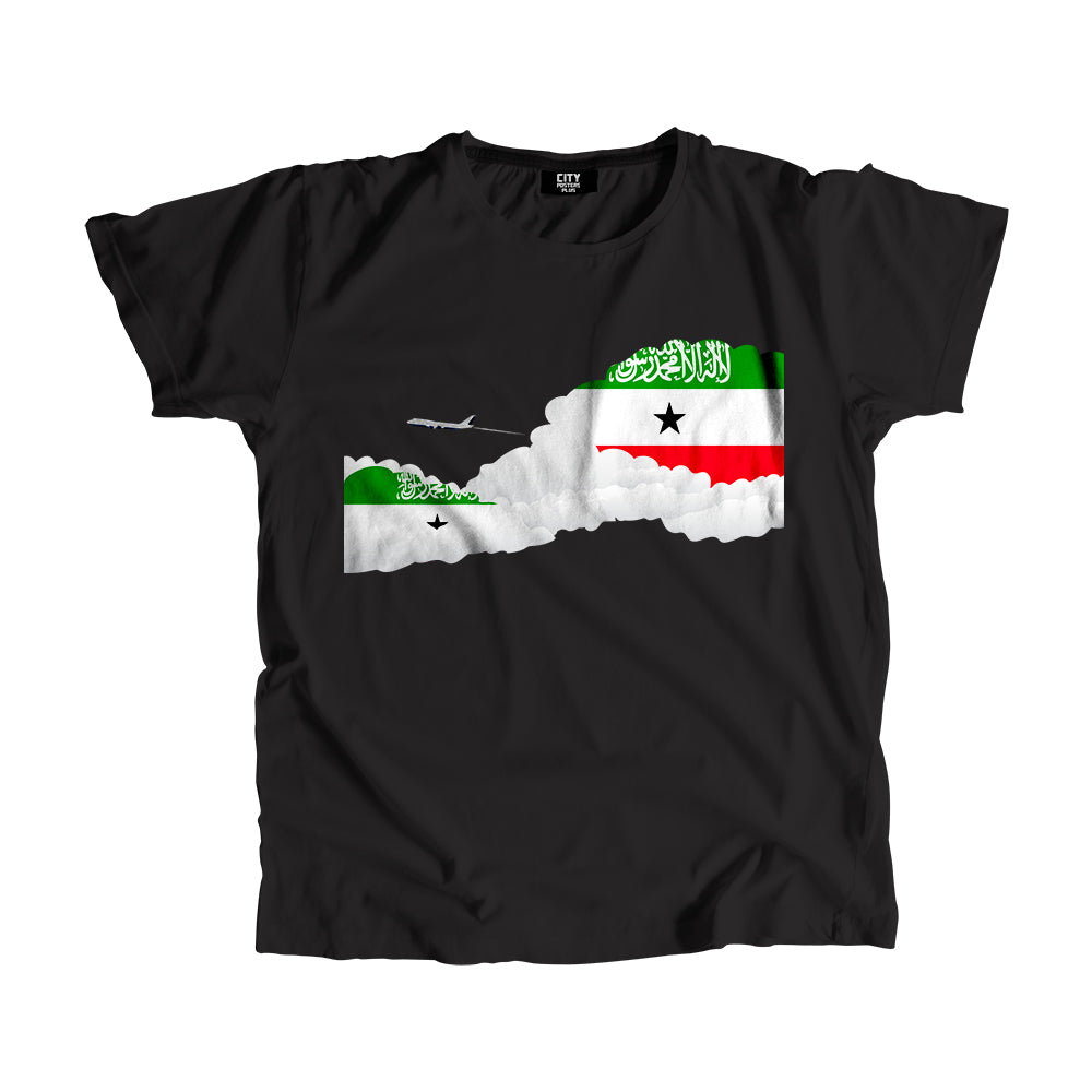 Somaliland Day Clouds Men Unisex T-Shirt | Travel & Country Graphic Cotton Tee