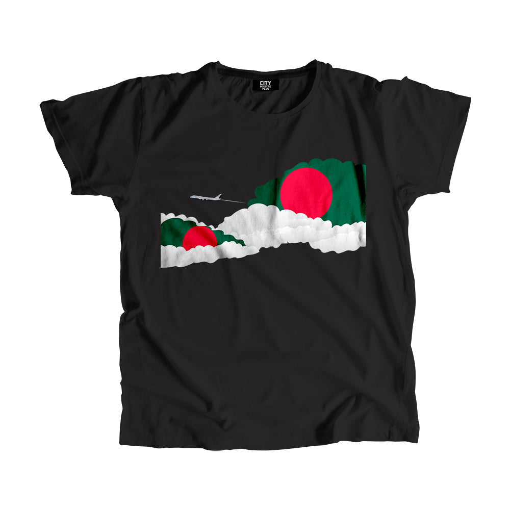 Bangladesh Day Clouds Men Unisex T-Shirt | Travel & Country Graphic Cotton Tee