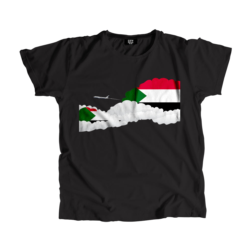 Sudan Day Clouds Men Unisex T-Shirt | Travel & Country Graphic Cotton Tee