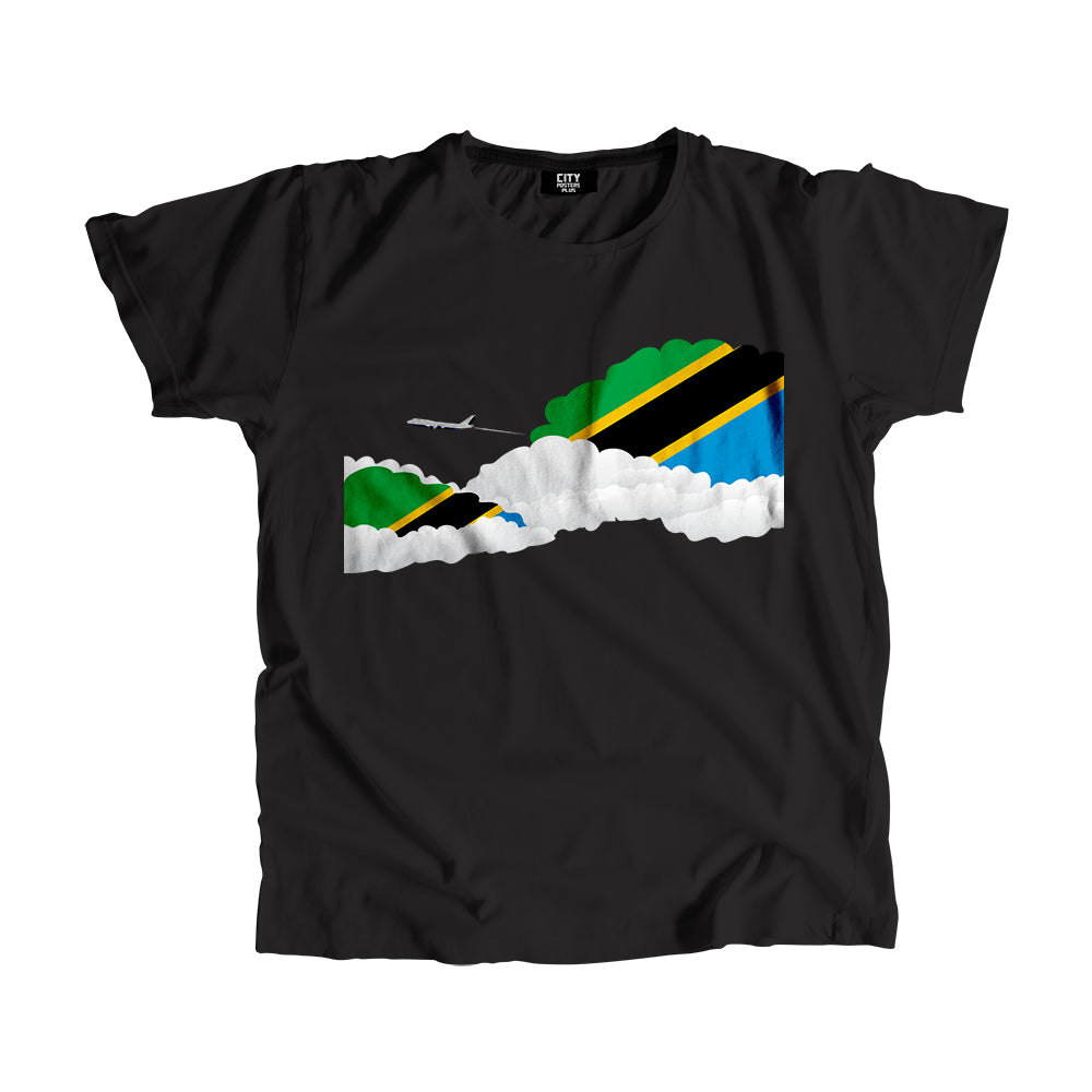 Tanzania Day Clouds Men Unisex T-Shirt | Travel & Country Graphic Cotton Tee