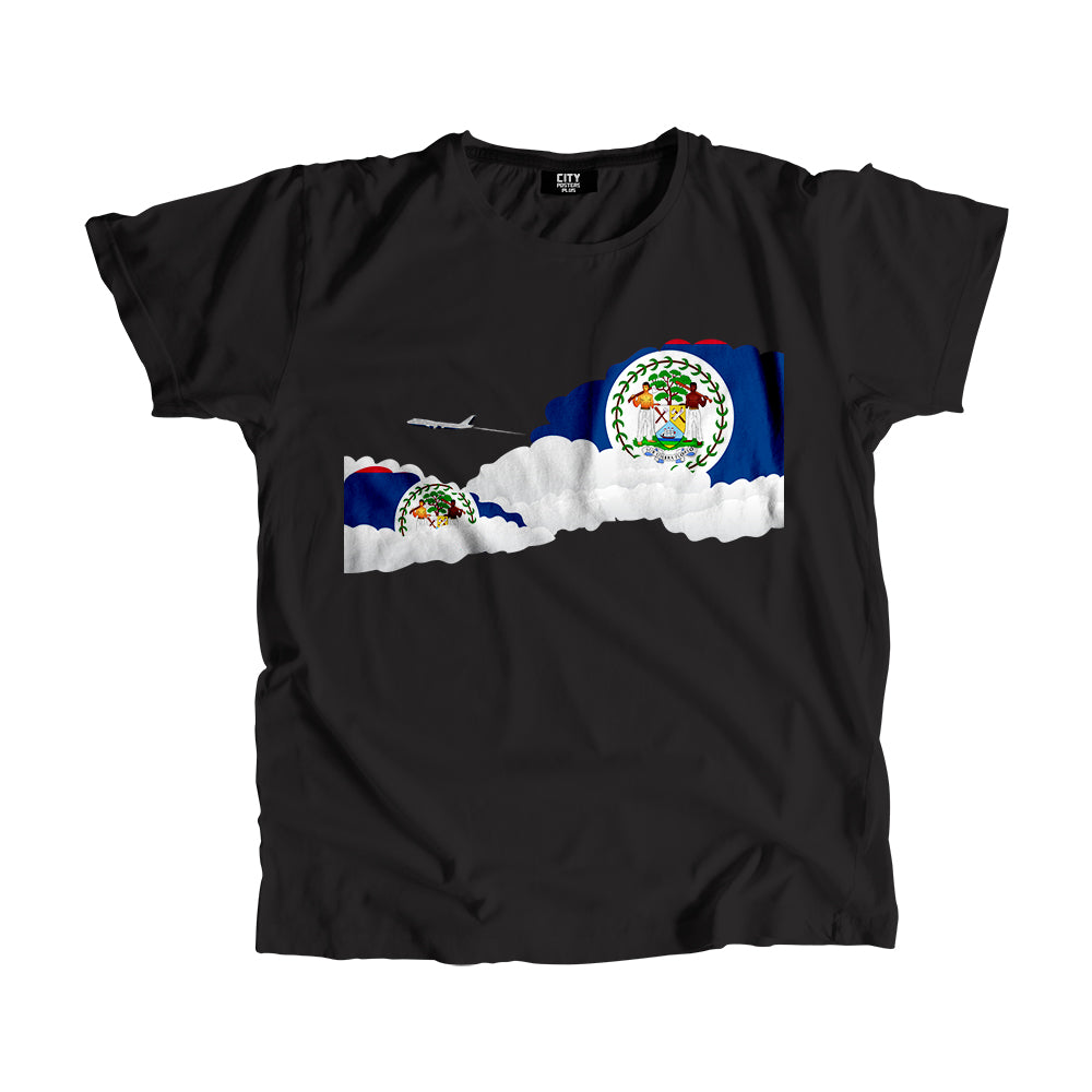 Belize Day Clouds Men Unisex T-Shirt | Travel & Country Graphic Cotton Tee