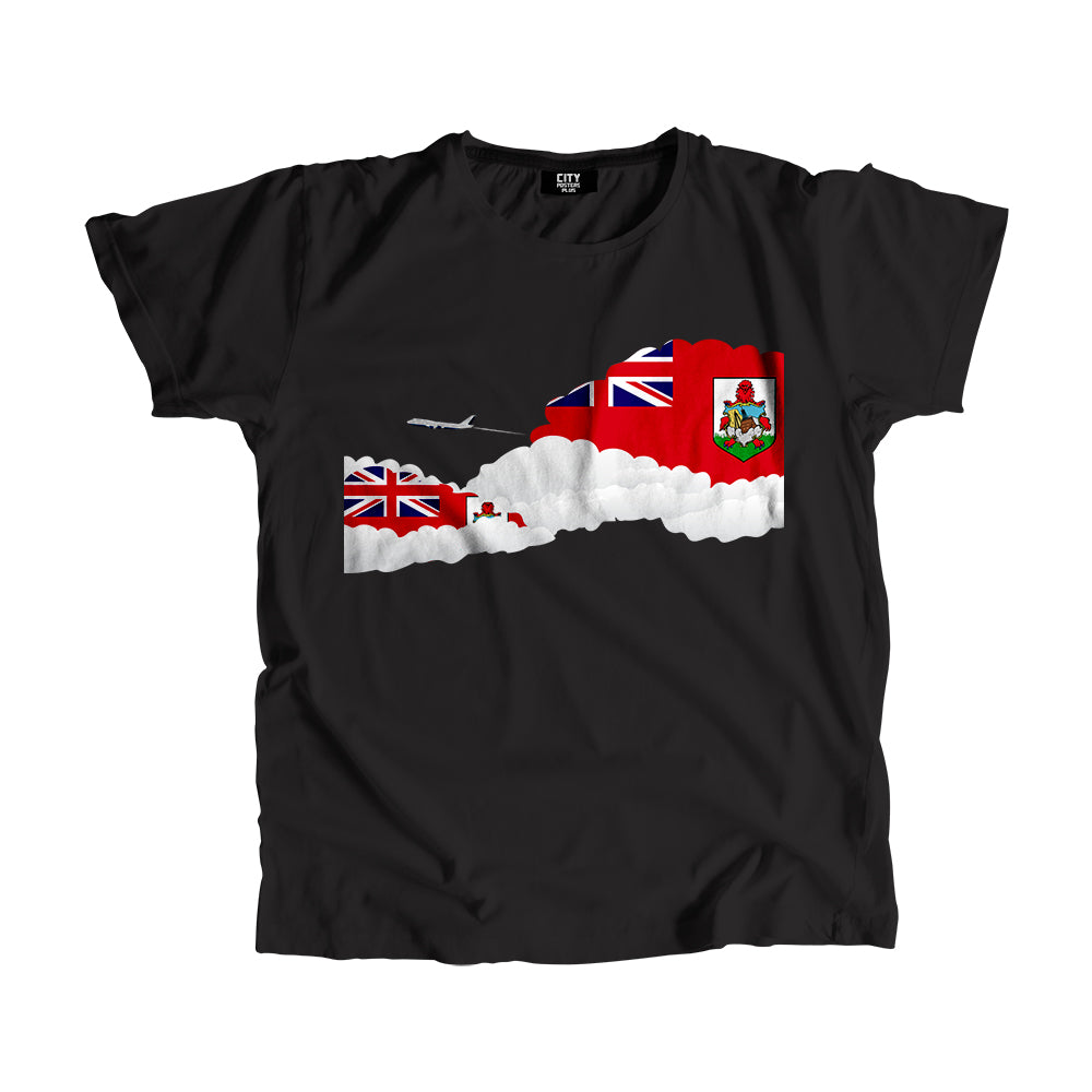 Bermuda Day Clouds Men Unisex T-Shirt | Travel & Country Graphic Cotton Tee