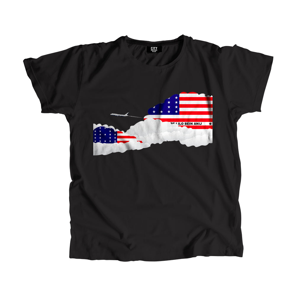Bikini Atoll Day Clouds Men Unisex T-Shirt | Travel & Country Graphic Cotton Tee