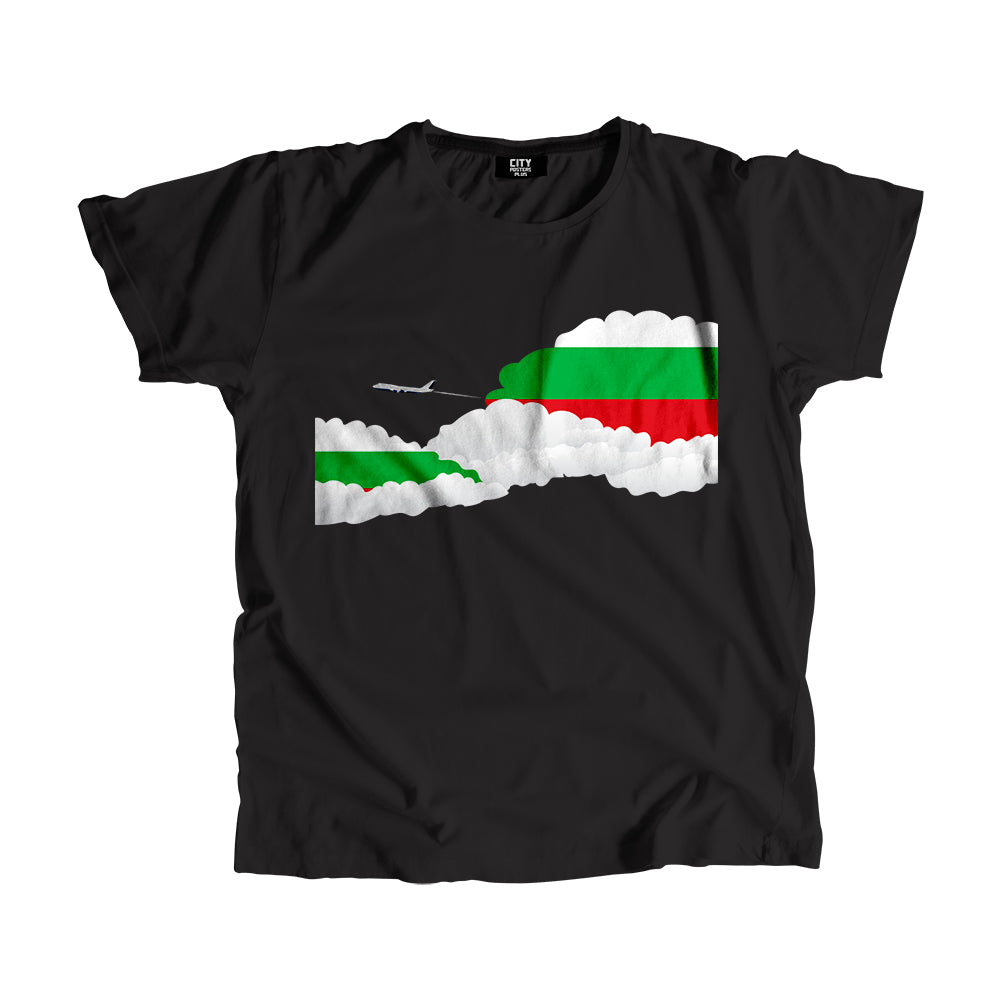 Bulgaria Day Clouds Men Unisex T-Shirt | Travel & Country Graphic Cotton Tee