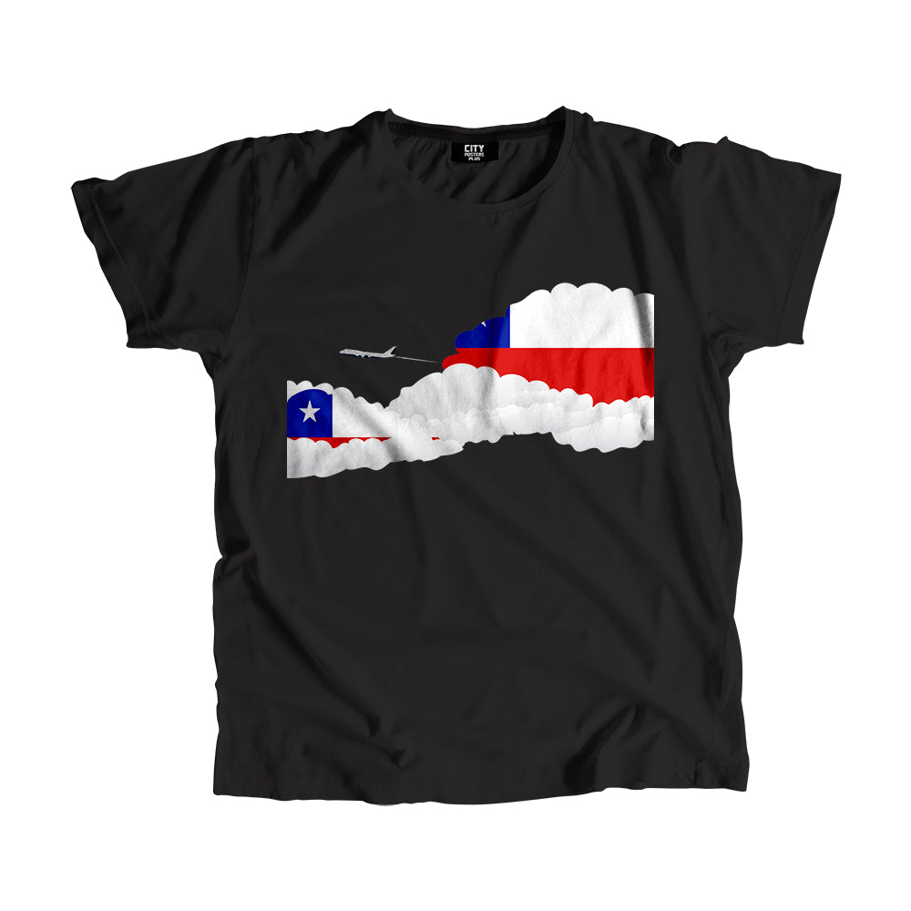 Chile Day Clouds Men Unisex T-Shirt | Travel & Country Graphic Cotton Tee
