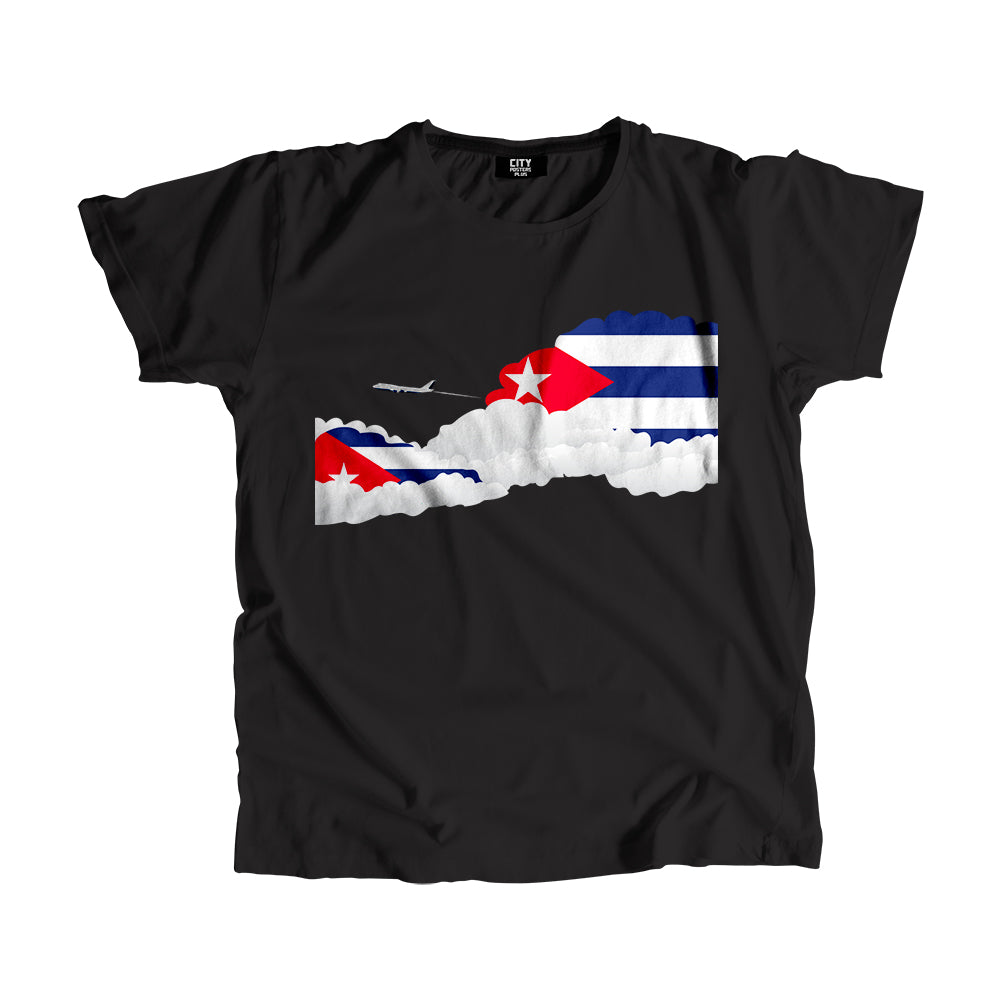 Cuba Day Clouds Men Unisex T-Shirt | Travel & Country Graphic Cotton Tee