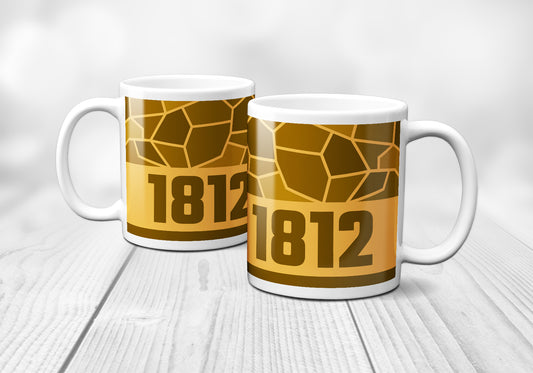 1812 Year Mug (11oz, Golden Yellow)