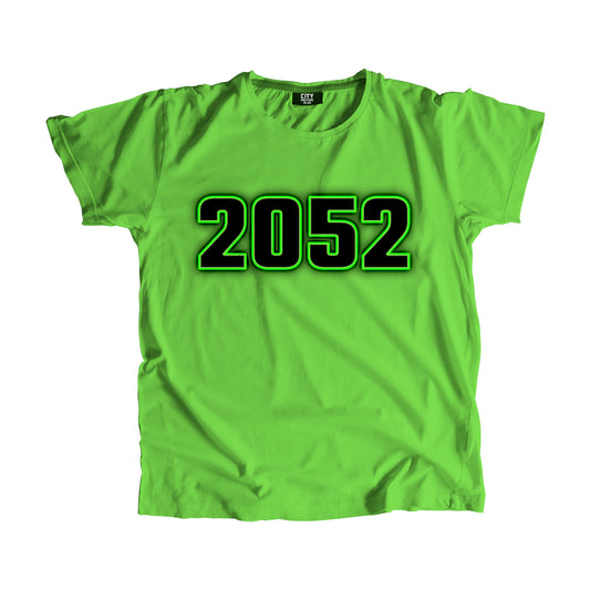 2052 Year Men Women Unisex T-Shirt (Liril Green)