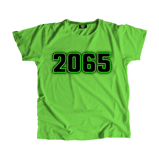 2065 Year Men Women Unisex T-Shirt (Liril Green)