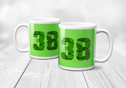 38 Number Mug (Liril Green)