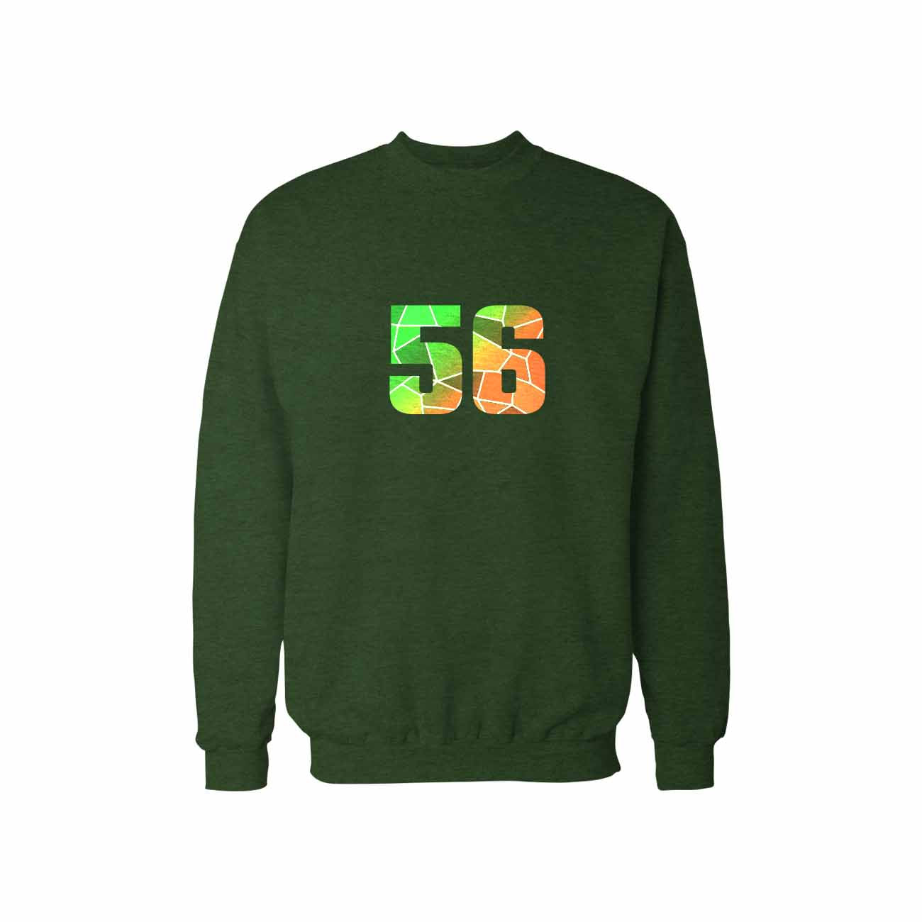 56 Number Unisex  Sweatshirt