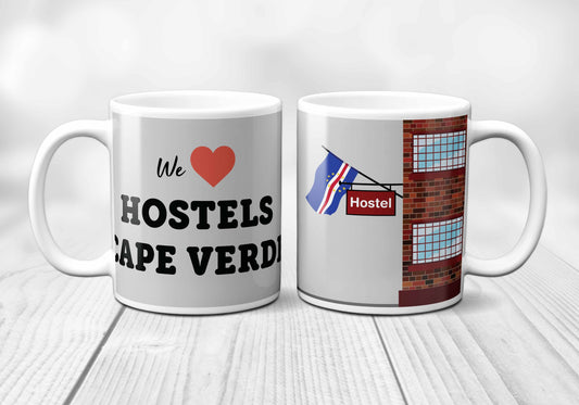 We Love CAPE VERDE Hostels Mug