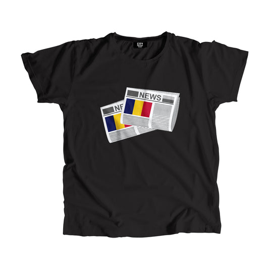 Chad Newspapers Unisex T-Shirt 