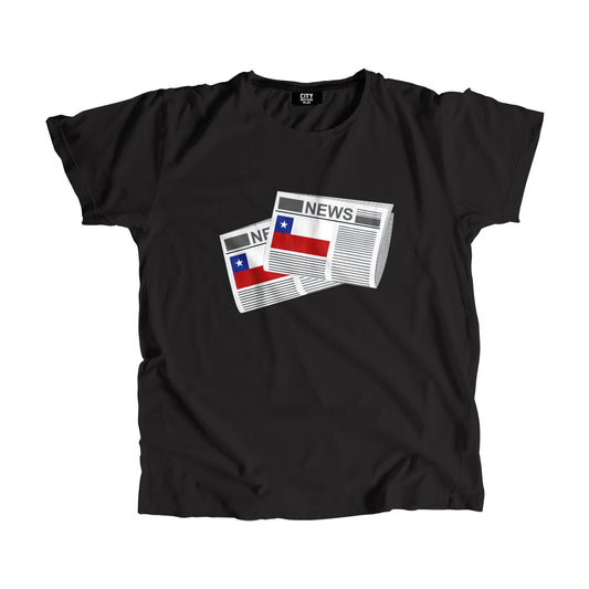Chile Newspapers Unisex T-Shirt 