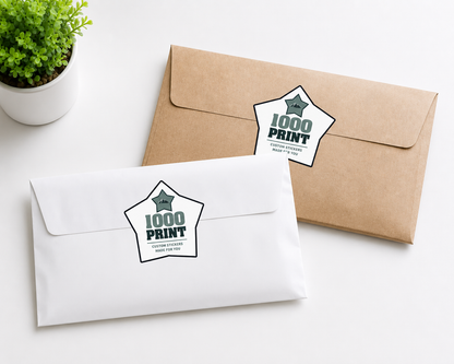 Custom Shape Sticker Singles | 1000 Print