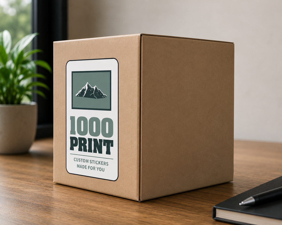 Custom Rounded Rectangle Sticker Singles | 1000 Print