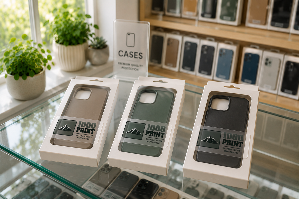 Custom Rounded Rectangle Clear Stickers | 1000 Print