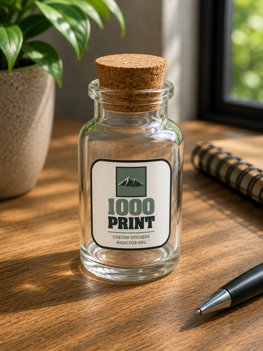 Custom Rounded Square Sticker Singles | 1000 Print
