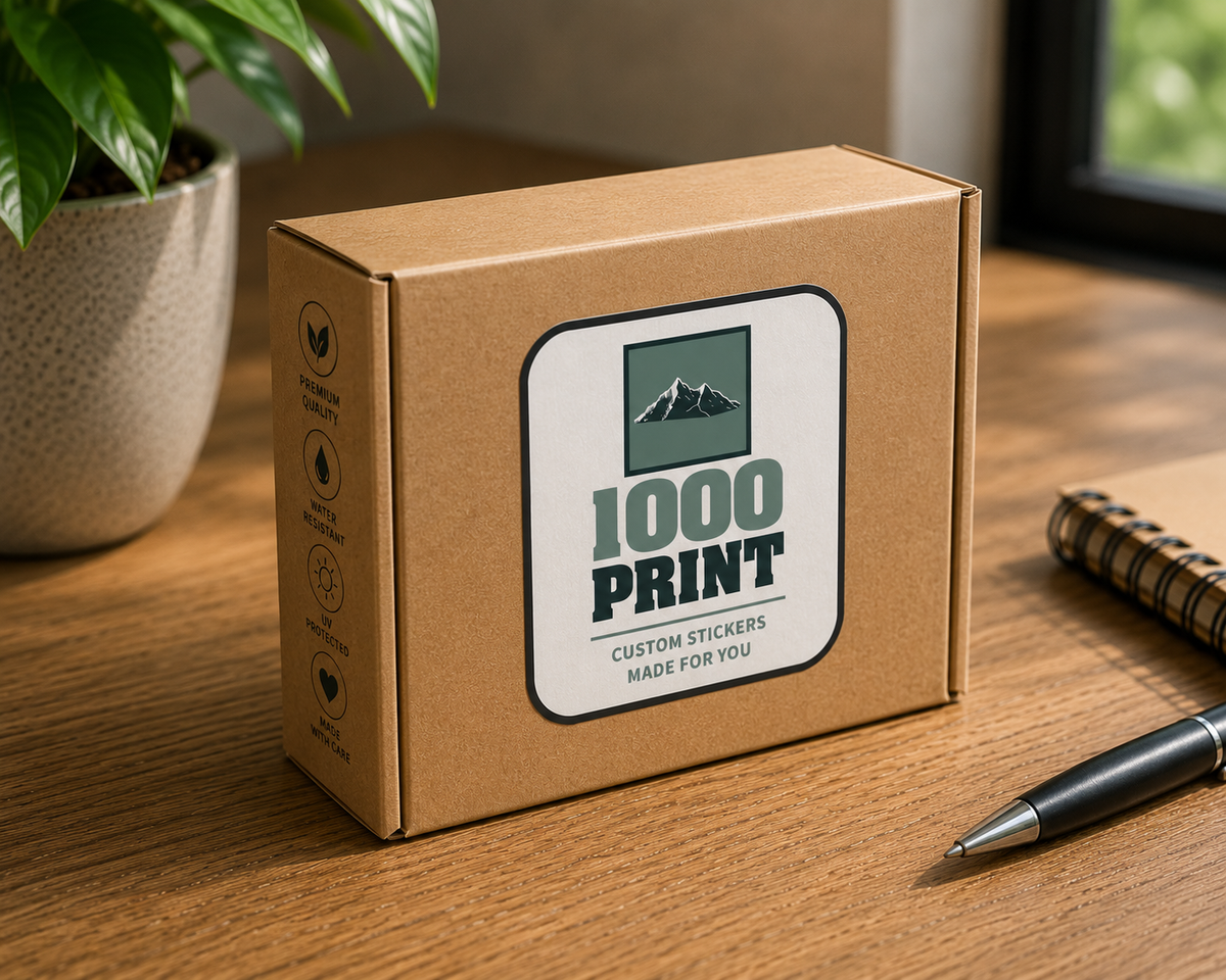 Custom Rounded Square Sticker Singles | 1000 Print