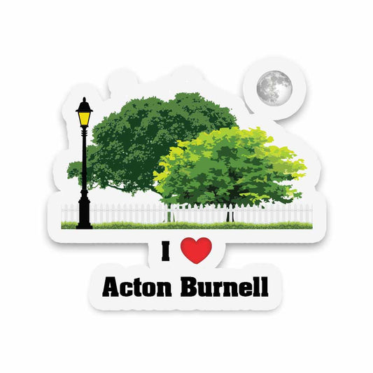 Acton Burnell Sticker