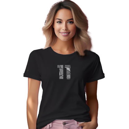 11 Number Women T-Shirt (Black) | Stylish Numeric Graphic Tee