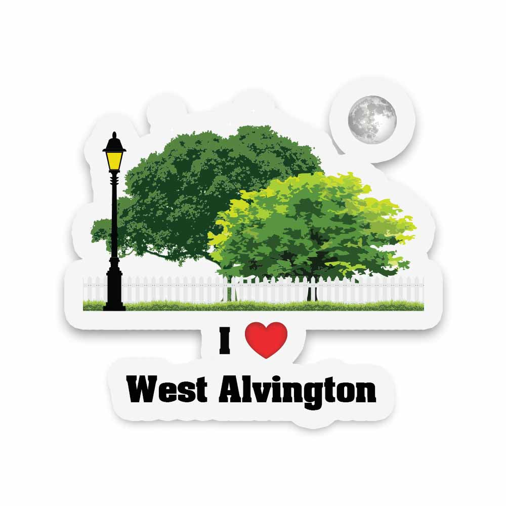 West Alvington Sticker