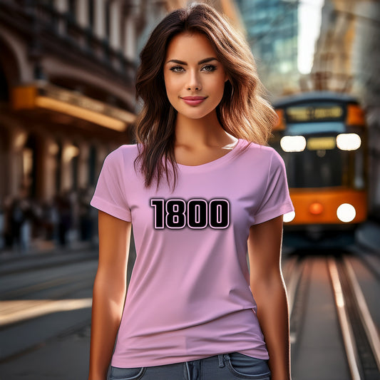 1800 Women T-Shirt | Vintage Birth Year Shirt | City Posters Plus