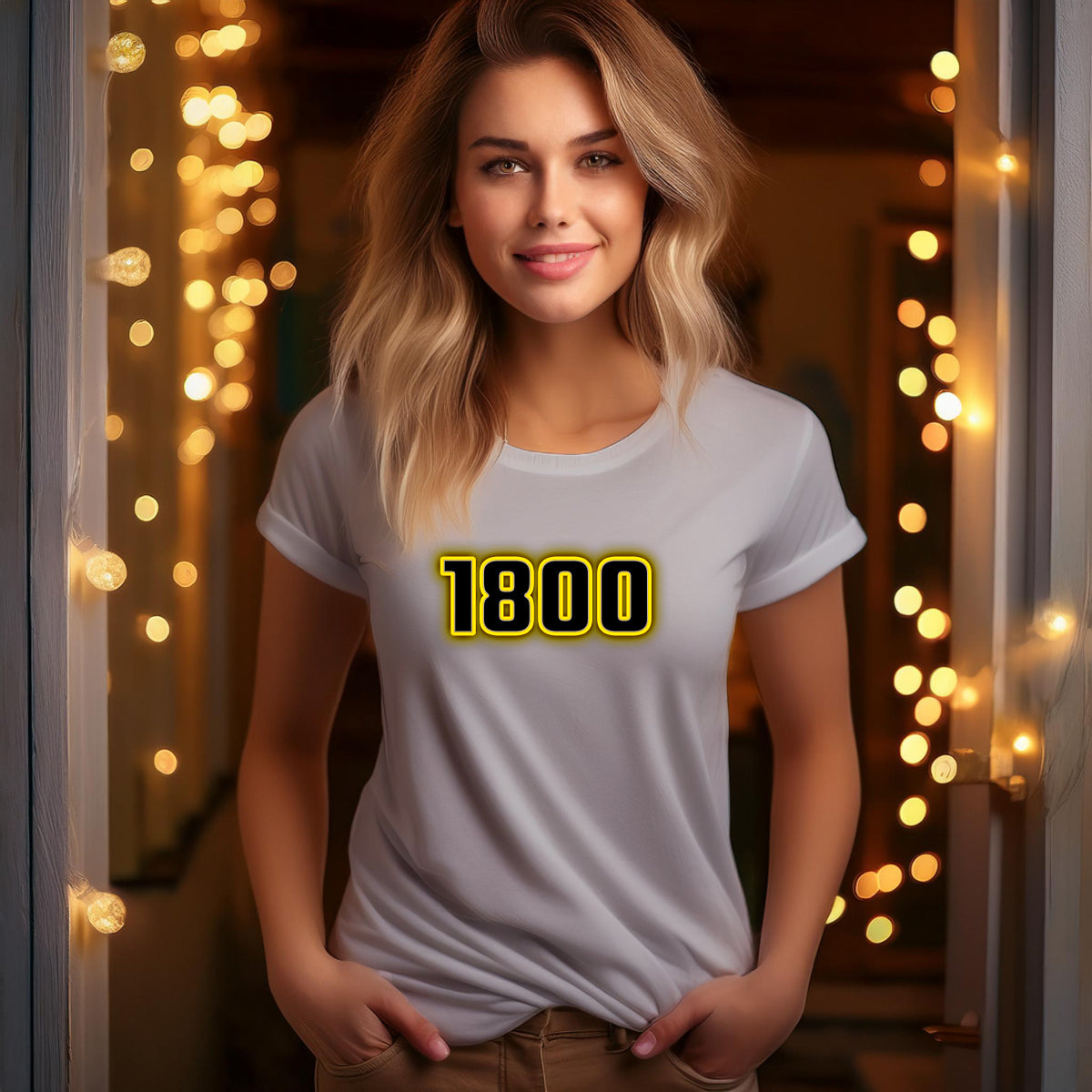 1800 Year Women T-Shirt (Melange Grey)