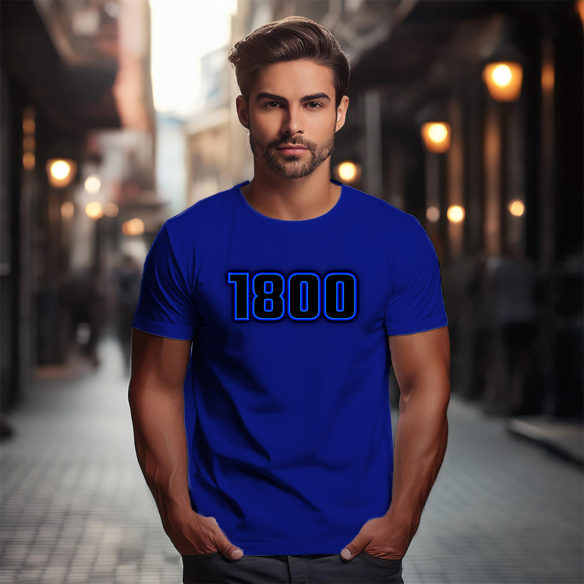 1800 Year Unisex T-Shirt (Royal Blue)