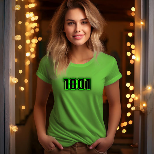 1801 Year Women T-Shirt (Liril Green)