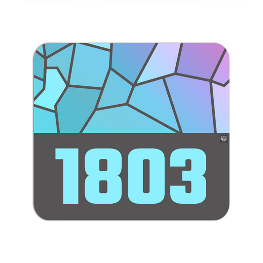 1803 Year Mousepad (Charcoal Grey)