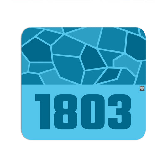 1803 Year Mousepad (Sky Blue)