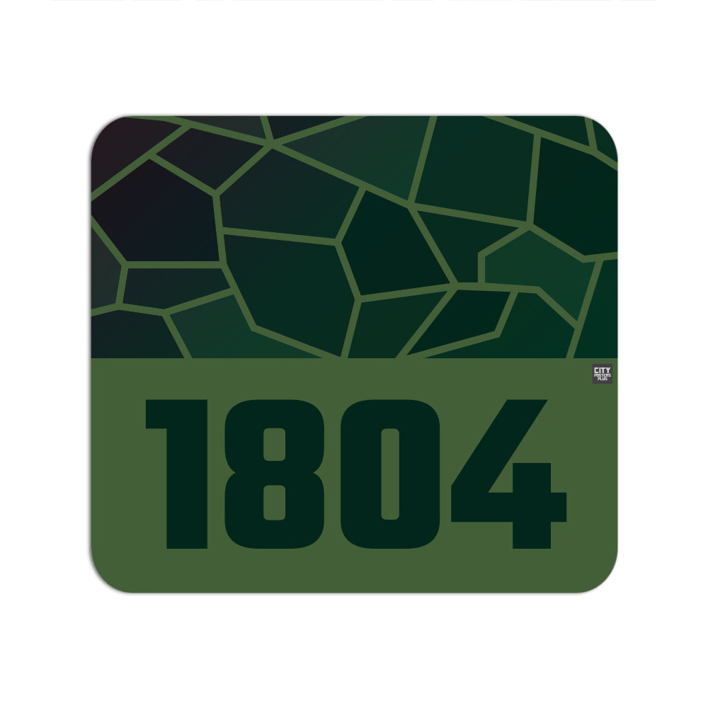 1804 Year Mousepad (Olive Green)