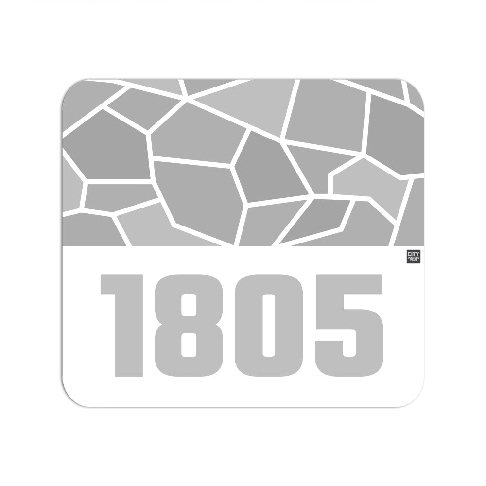 1805 Year Mousepad (White)