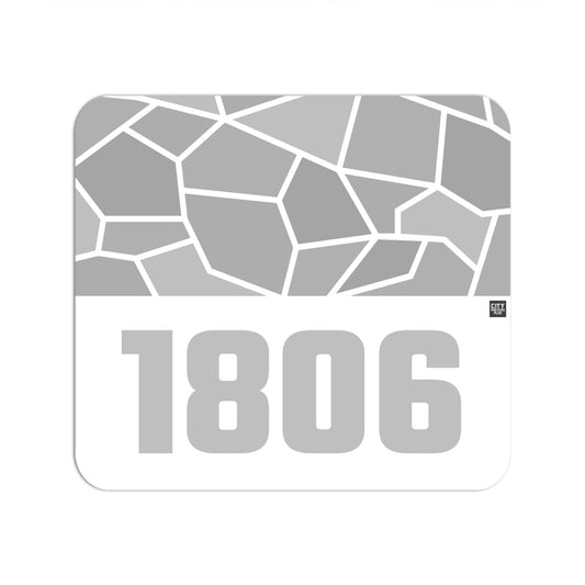 1806 Year Mousepad (White)