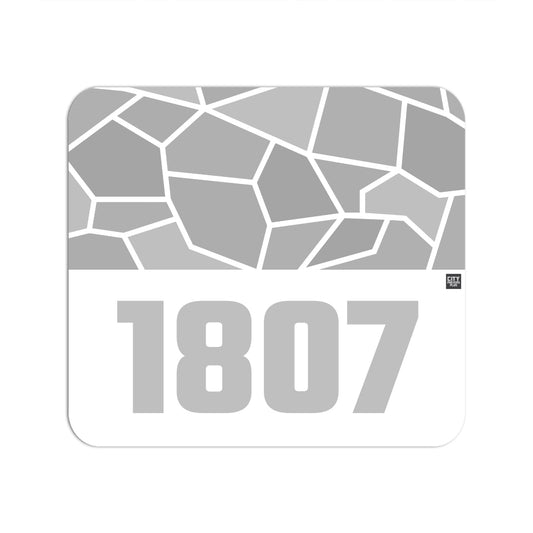 1807 Year Mousepad (White)