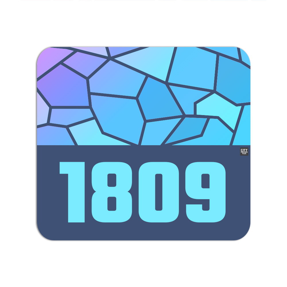 1809 Year Mousepad (Navy Blue)