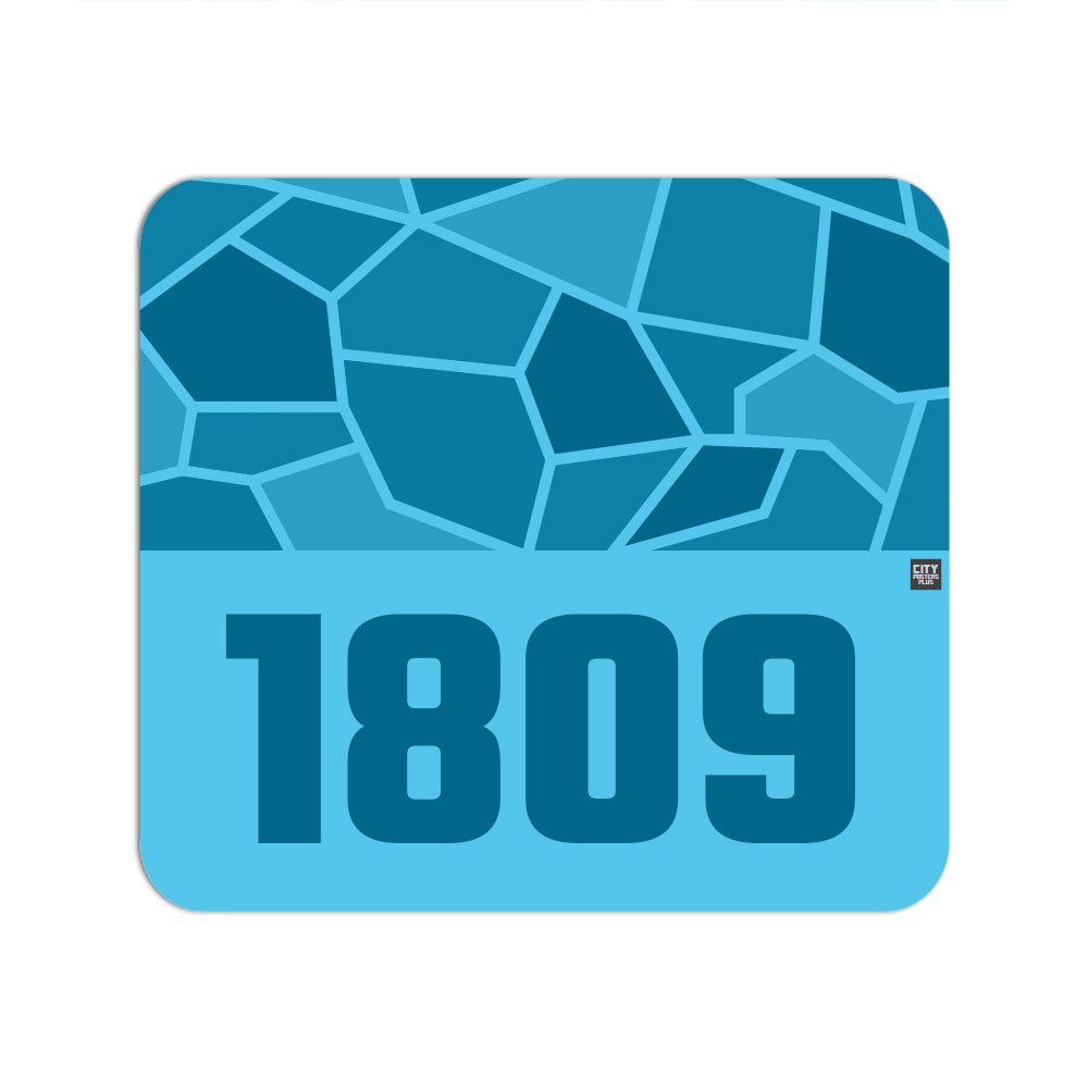 1809 Year Mousepad (Sky Blue)