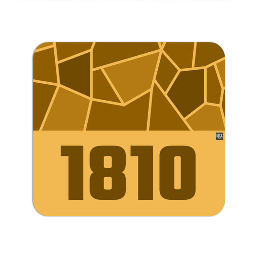 1810 Year Mousepad (Golden Yellow)