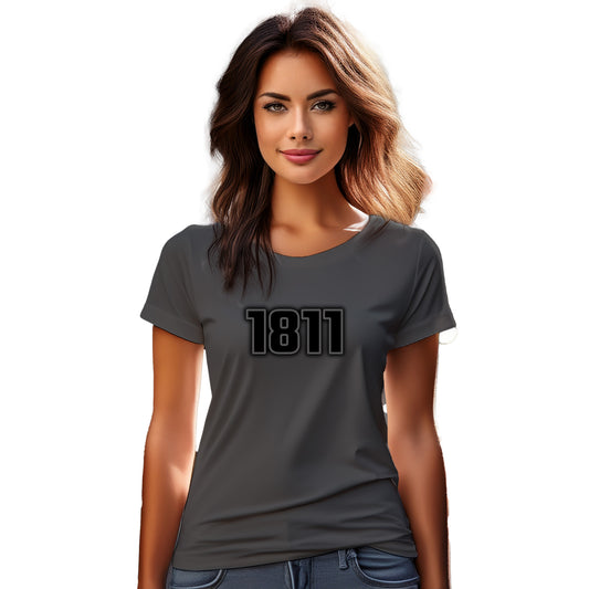 1811 Year Women T-Shirt (Charcoal Grey)