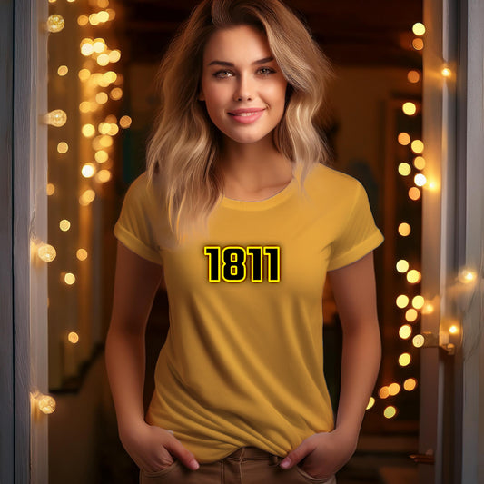 1811 Year Women T-Shirt (Golden Yellow)