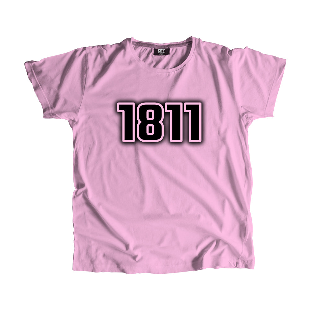1811 Year Men Unisex T-Shirt (Light Pink)