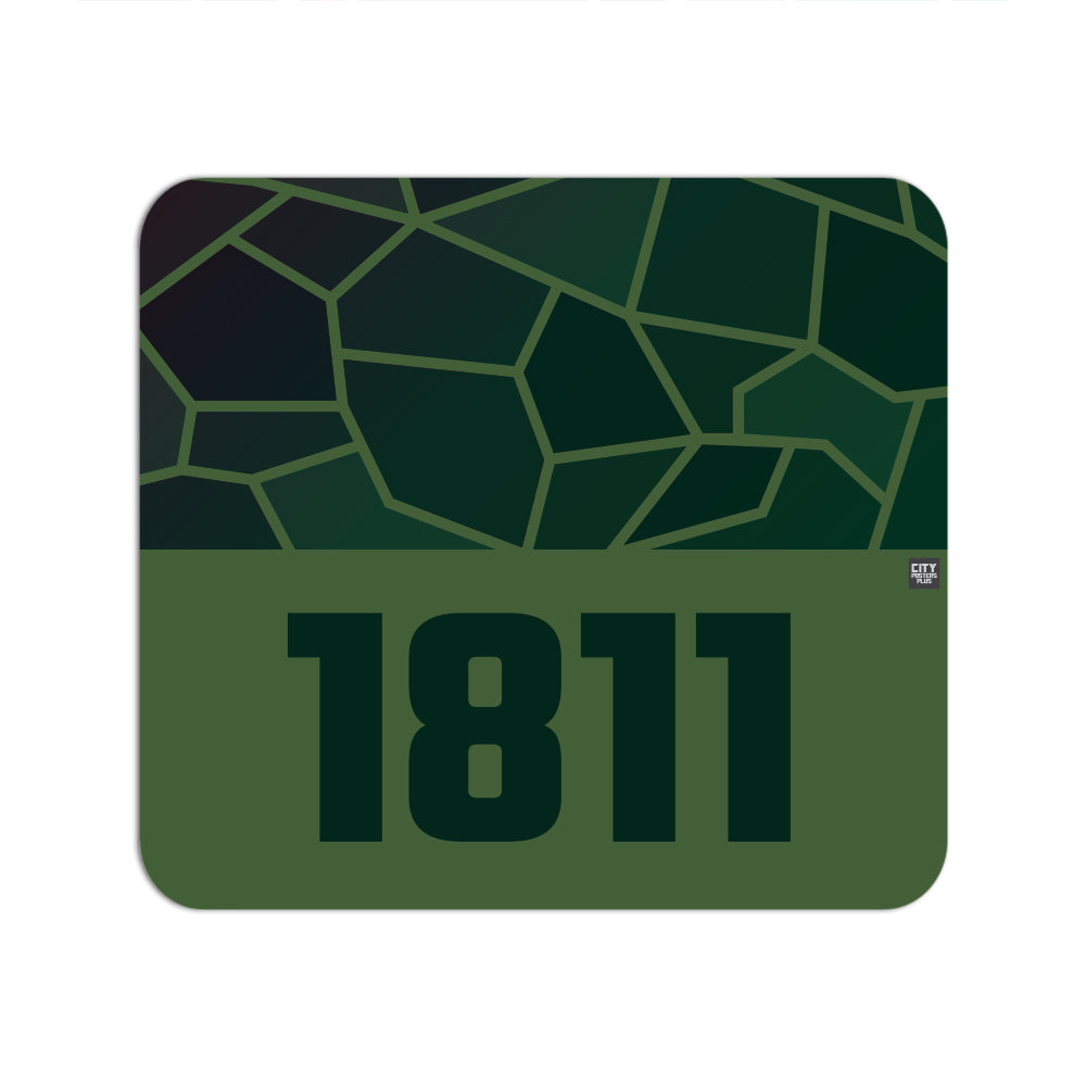 1811 Year Mousepad (Olive Green)