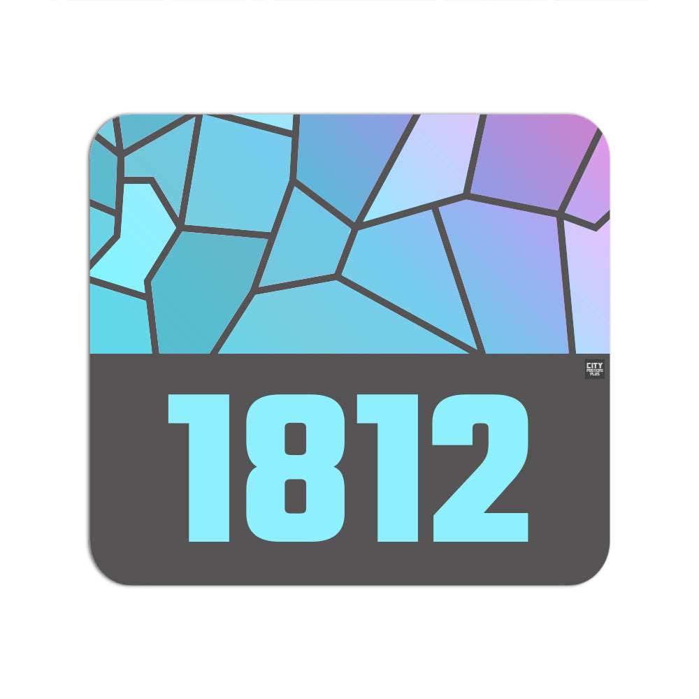 1812 Year Mousepad (Charcoal Grey)