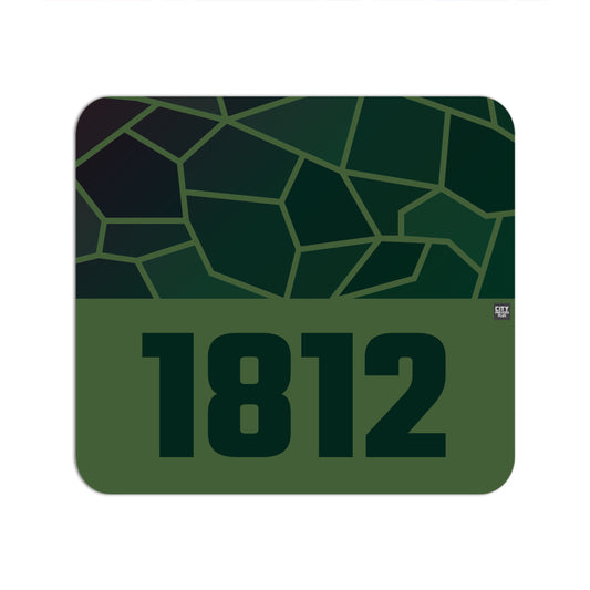 1812 Year Mousepad (Olive Green)