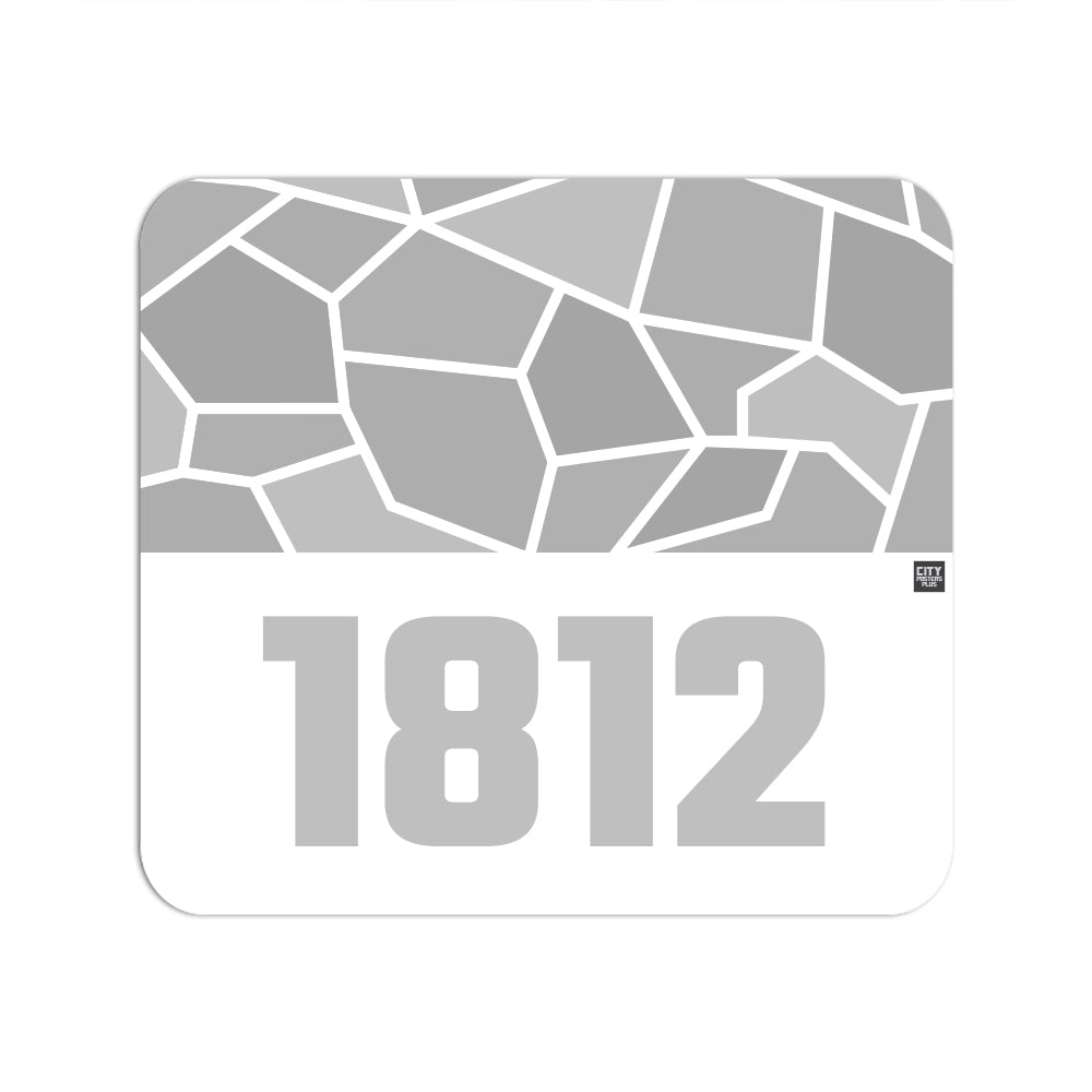 1812 Year Mousepad (White)